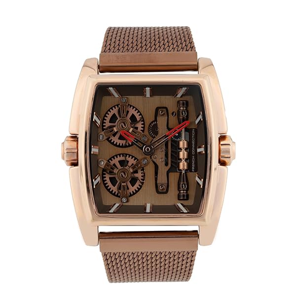 Image of French Connection Analog Brown Dial Men's Watch