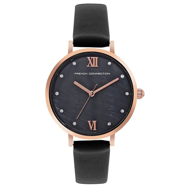 Image of French Connection Analog MOP BLACK Dial Women's Watch (FCN00065B)