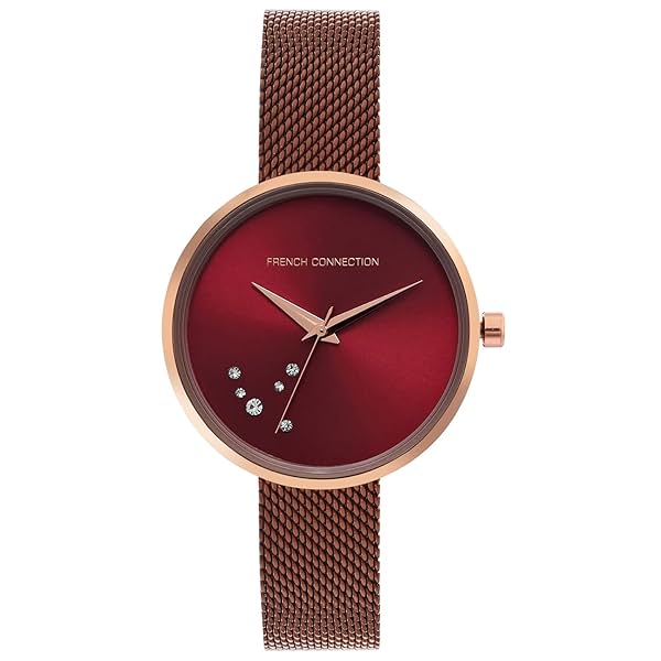 Image of French Connection Analog Red Dial Women's Watch