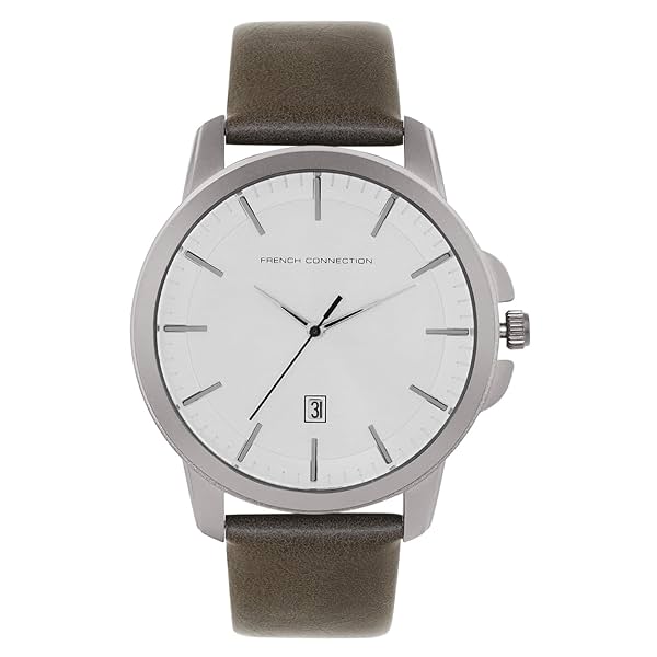 Image of French Connection Analog Silver Dial Men's Watch