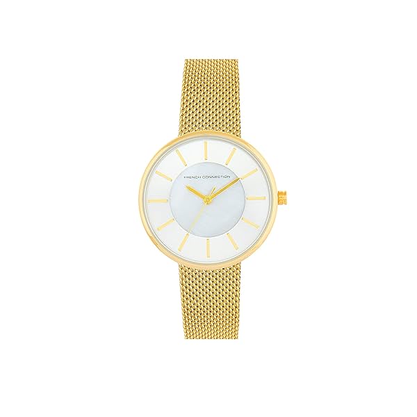 Image of French Connection Analog Women's Watch (Dial Colored Strap)