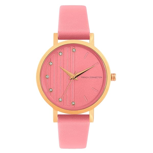 Image of French Connection Analog Women's Watch (Dial Colored Strap)