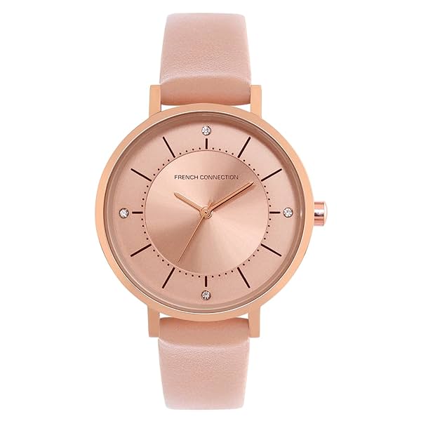 Image of French Connection Analog Women's Watch (Dial Colored Strap)