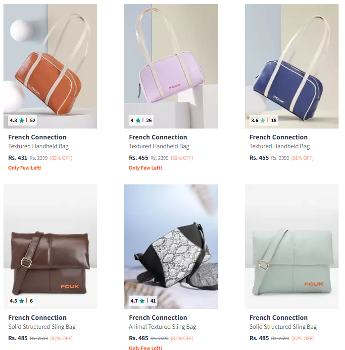 Image of French Connection Bag @ Up to 82% Discount