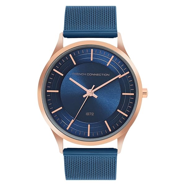 Image of French Connection Spring-Summer 2023 Analog Blue Dial Men's Watch