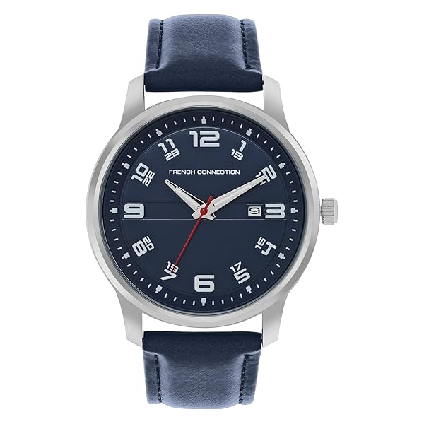 Image of French Connection Spring-Summer 2023 Analog Blue Dial Men's Watch-FCN00046F