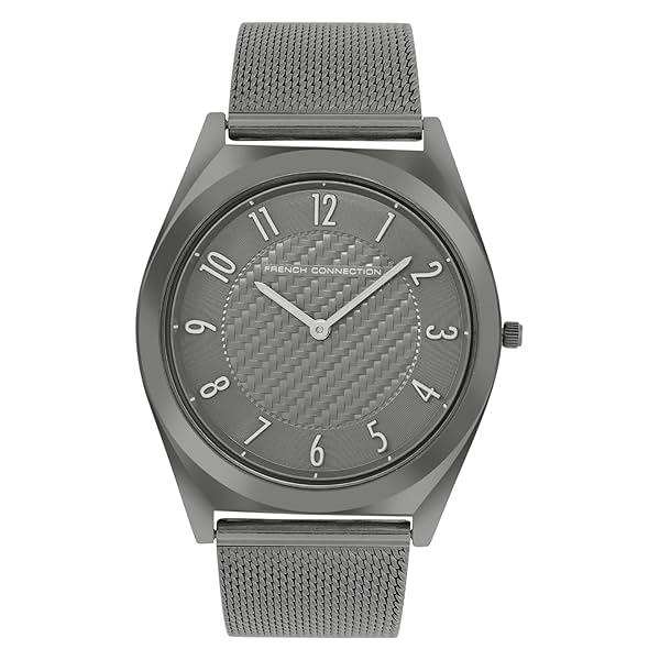 Image of French Connection Spring-Summer 2023 Analog Grey Dial Men's Watch