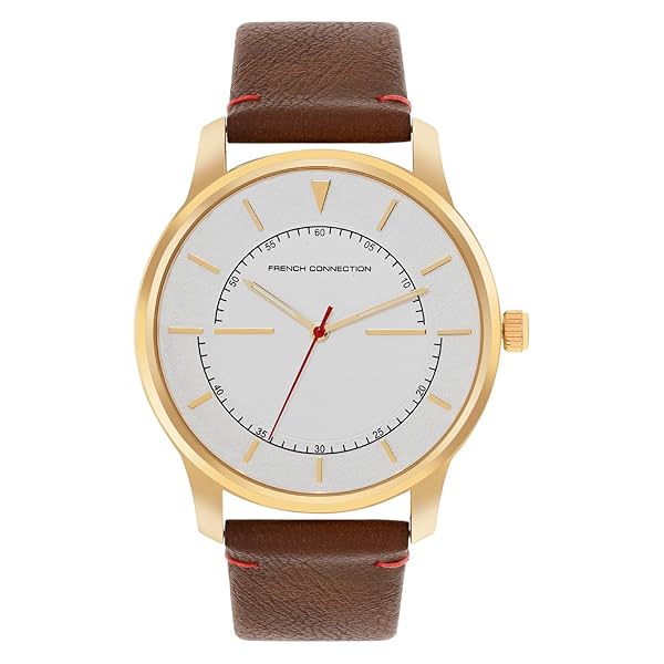 Image of French Connection Spring-Summer 2023 Analog Silver Dial Men's Watch-FCN00053B