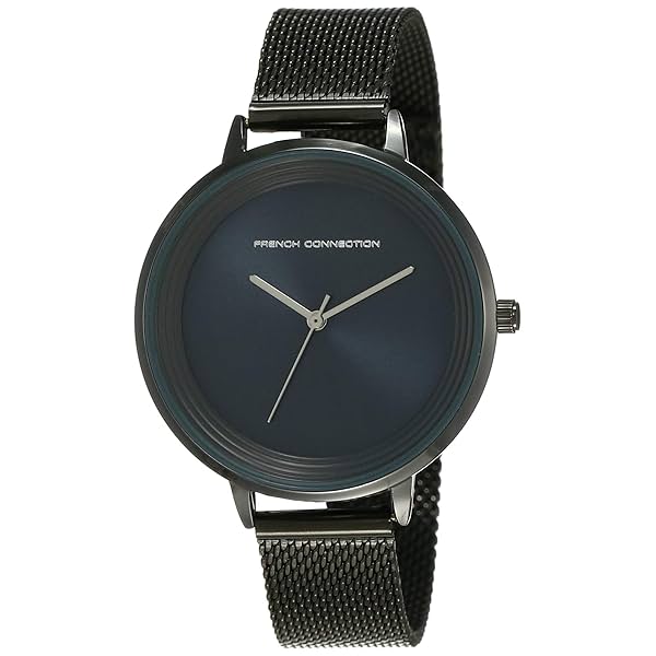 Image of French Connection Stainless Steel Analog Blue Dial Women's Watch