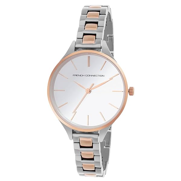 Image of French Connection Stainless Steel Analog Silver Dial Women's Watch