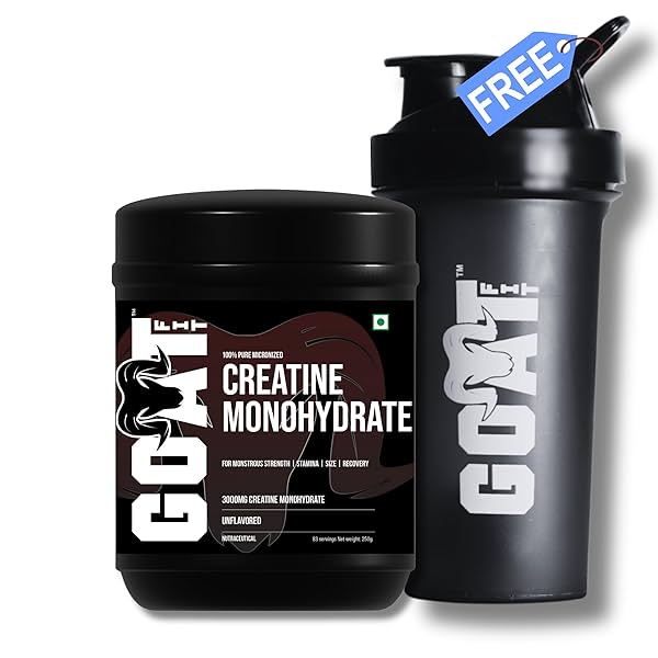 Image of G.O.A.T Fit 100% Pure Micronized Creatine Monohydrate Powder