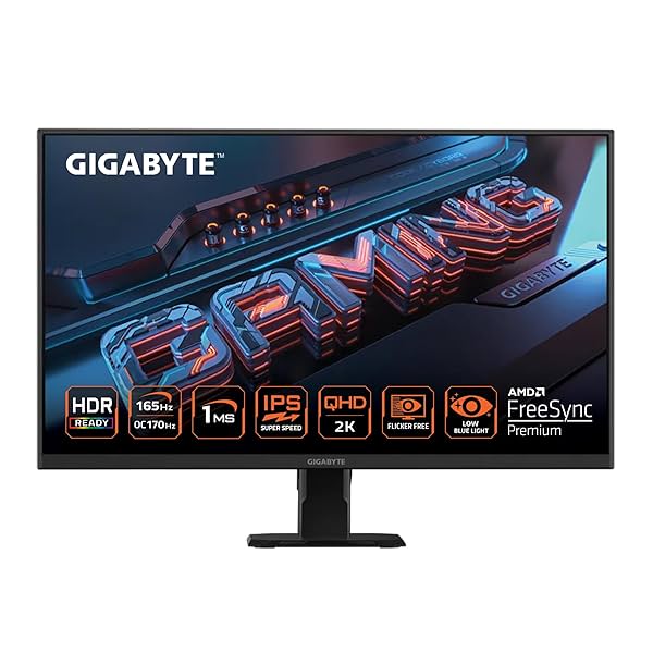 Image of GIGABYTE GS27Q 27\' SS IPS , 2560 * 1440 (QHD) Monitor 