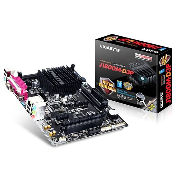 Image of GIGABYTE Ga-J1800M-D3P Micro ATX Motherboard