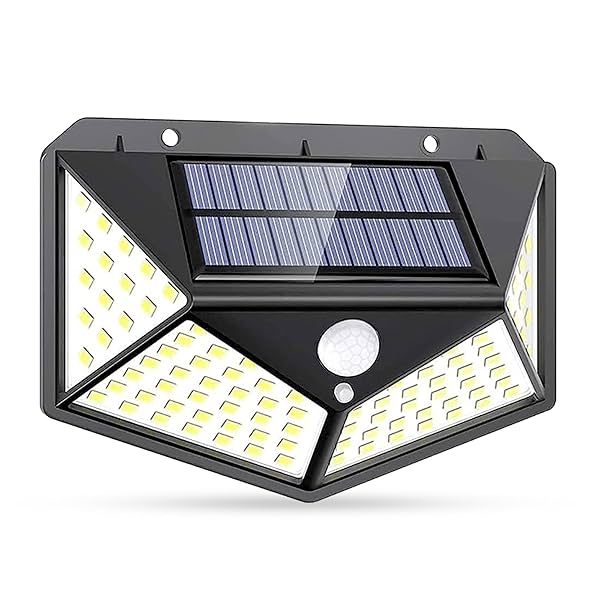 Image of GLUN® Solar Rechargable Light Outdoor 100 LEDs