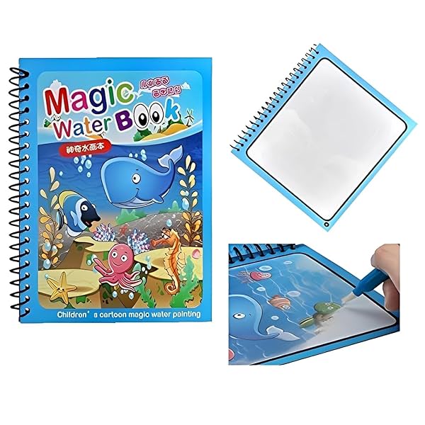 Image of GLUN® Water Magic Book, Magic Doodle Pen