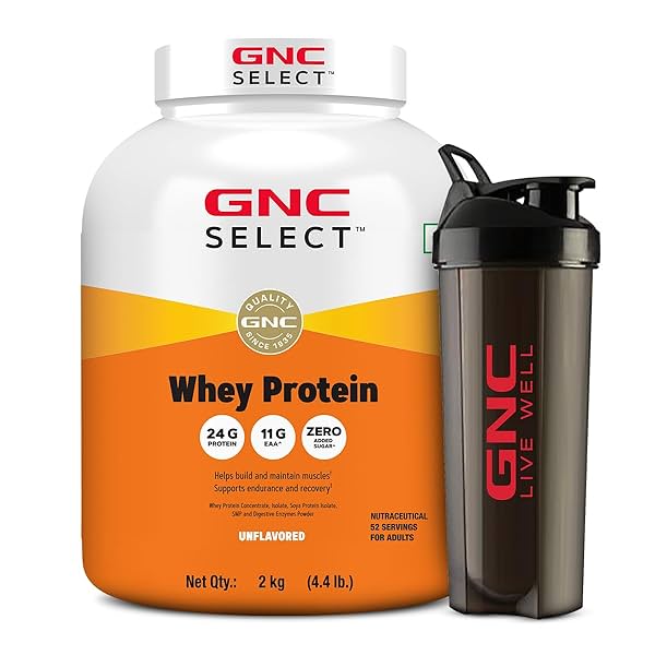 Image of GNC Whey Protein Blend With Free Shaker 2kg