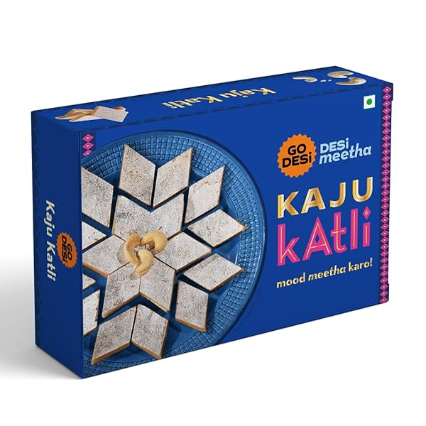 Image of GO DESi Kaju Katli 400 grams