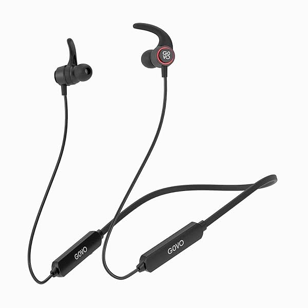 Image of GOVO GOKIXX 400 Bluetooth in Ear Earphones with HD Mic - Wireless Neckband