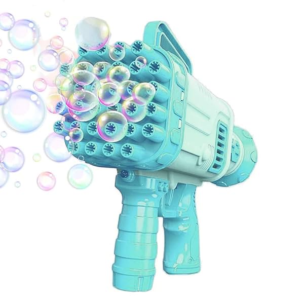 Image of GRAPHENE 32 Hole Electric Gatling Bubble machine Gun 