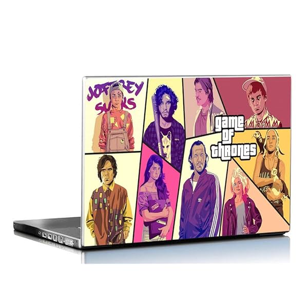 Image of GTA Style GOT TV Series 15.6 Inches Laptop Skins 