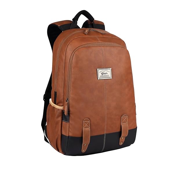 Image of Gear Classic 20L Small Faux Leather Laptop Backpack