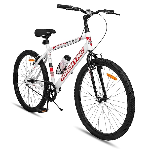 Image of Geekay Hashtag ZXR 1.0 26T Single Speed Cycle - White Grey