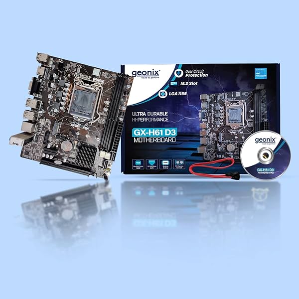 Image of Geonix GX-H61 DDR3 Motherboard | 2.0 USB 