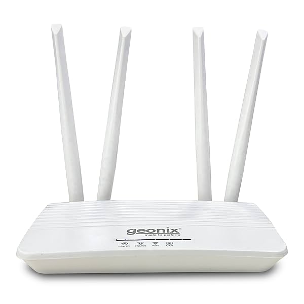 Image of Geonix Wireless Router 4G Mobile Sim Based Router with 4 Antenna