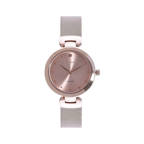 Image of Giordano Analog Rose Gold Colour Women's Watch with Rose Gold Band