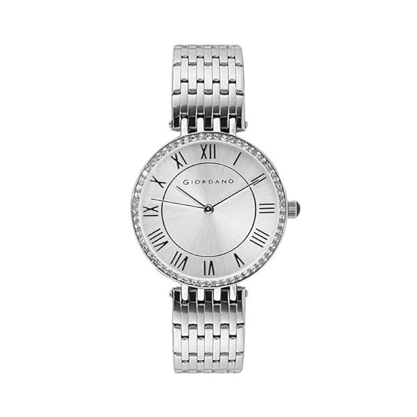 Image of Giordano Eleganza Collection Round Analog Watch for Women