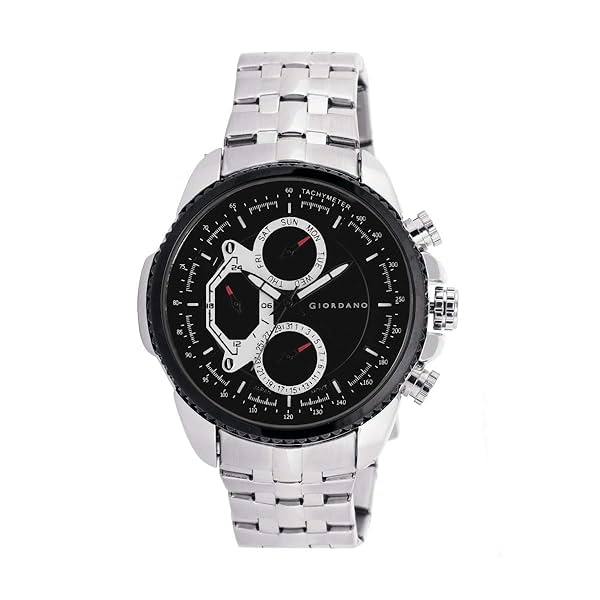 Image of Giordano Multifunction Black Dial Men's Watch