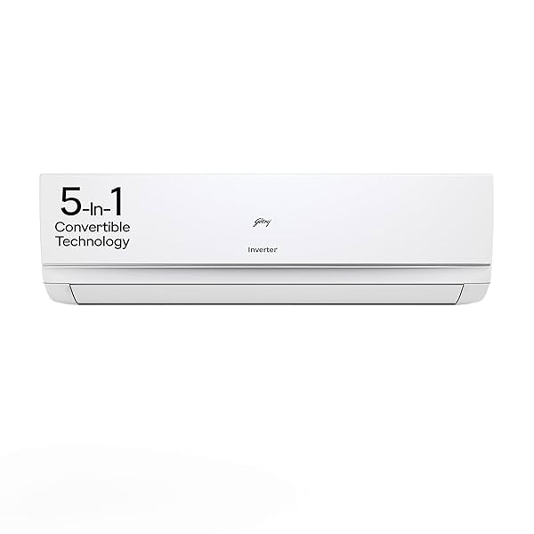 Image of Godrej 1.5 Ton 3 Star 5-In-1 Convertible Split AC (18NINV3R32 WYE )