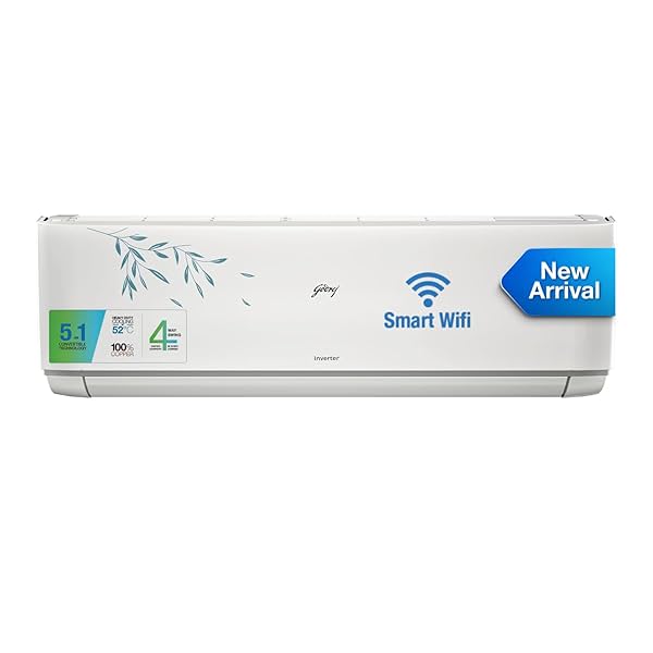 Image of Godrej 1.5 Ton 3 Star Cooling Inverter Art Studio Split AC 