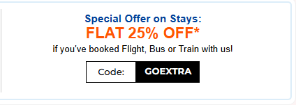 Image of Goibibo: Valentine's Day Sale ( Special Offer On Stays Flat 25% Off) 