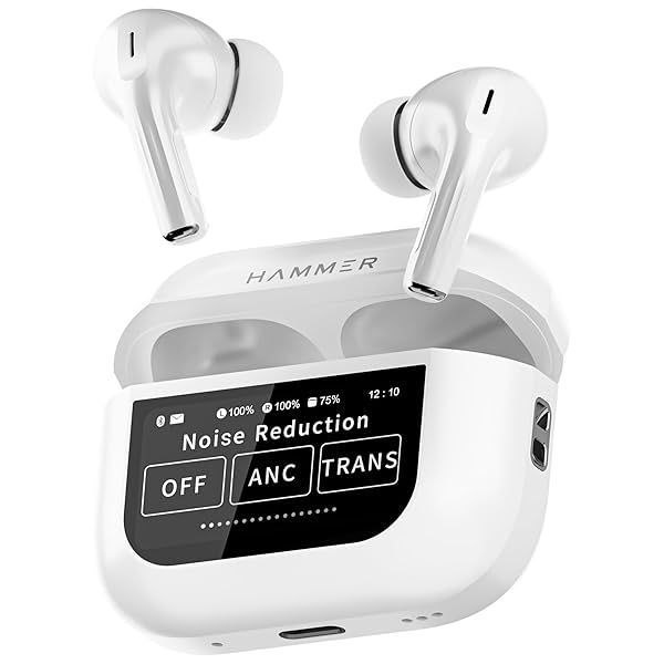 Image of HAMMER Screen TWS ANC Earbuds