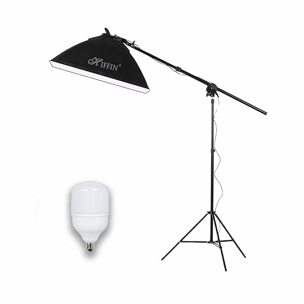 Image of HIFFIN® SL50 TOP Professional Soft Led Photo & Video Light Softbox Lighting Kit 