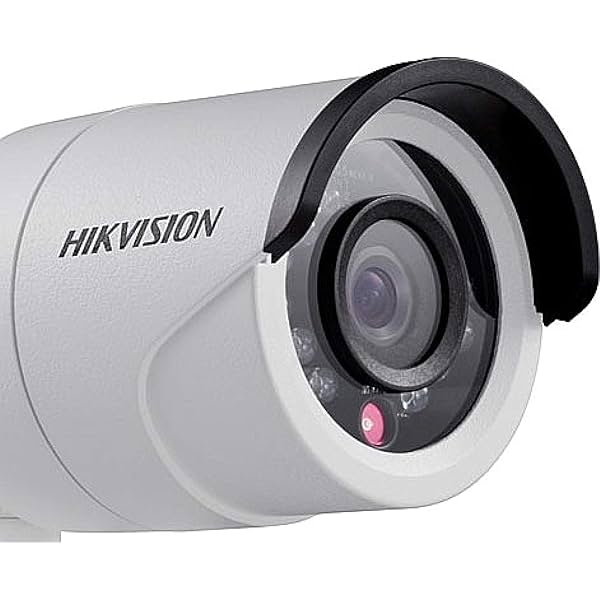 Image of HIKVISION Infrared 720p HD 1MP Security Camera, White