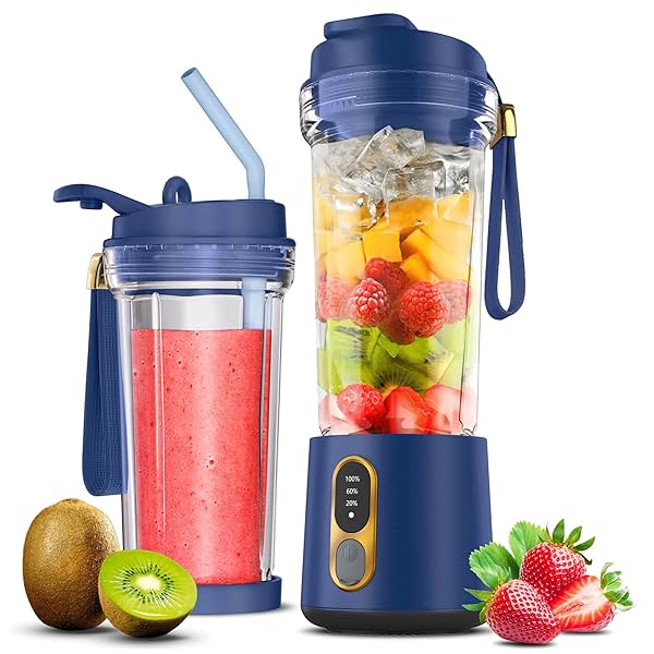 Image of HOMEBASIC R100 Portable Blender Juicer