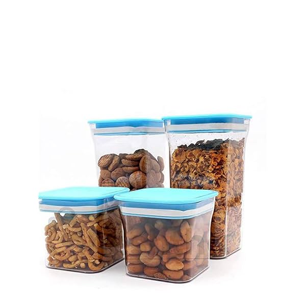 Image of HOMETALES Multipurpose PET Container Set of 4