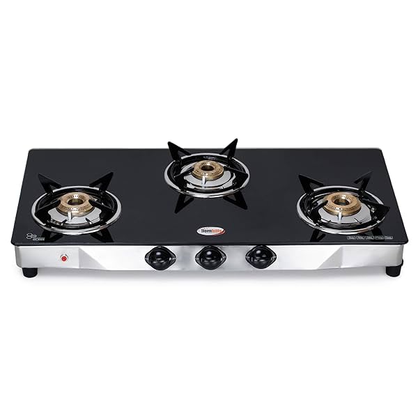 Image of HORNBILLS 3-Burner Auto-Ignition Gas Stove