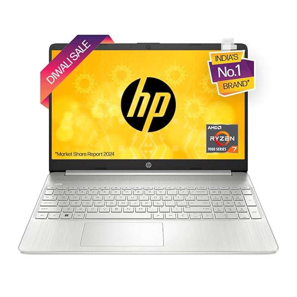 Image of HP 15s Ryzen 7 5700U Laptop 16GB 512GB SSD