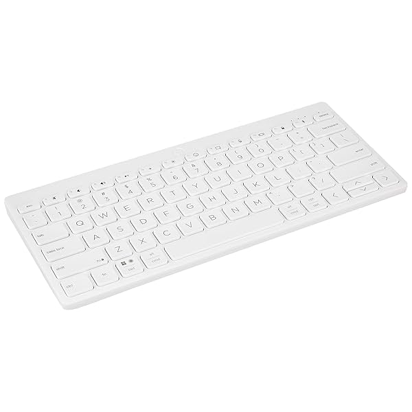 Image of HP 350 Compact Multi-Device Bluetooth Keyboard; Spill Resistant; Swift Pair