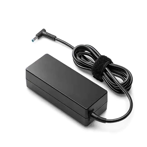 Image of HP 65W AC Laptops Charger Adapter 4.5mm for HP Pavilion Black (Without Power Cable)