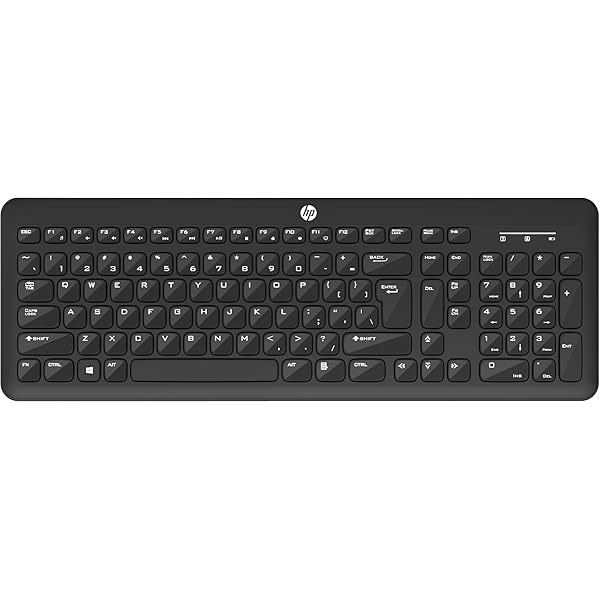 Image of HP K260 Wireless Keyboard/Quick/Comfy/Accurate/Plug and Play/Led Indicators,Black