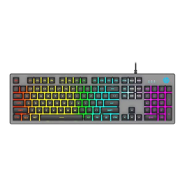 Image of HP K500F Backlit Membrane Wired Gaming Keyboard