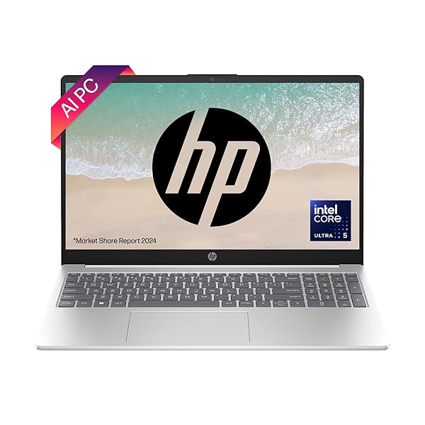 Image of HP Laptop 15, Intel Core Ultra 5 125H, Enhanced by AI