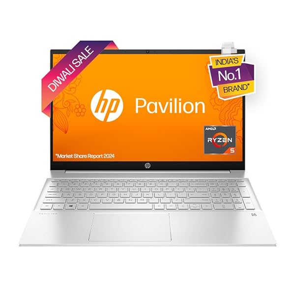 Image of HP Pavilion 15 Laptop (Ryzen 5 7530U, 15.6