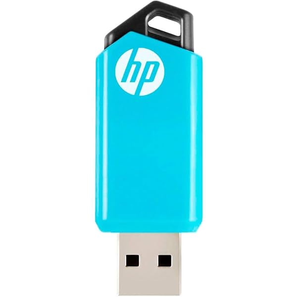 Image of HP USB 2.0 Flash Drive 128GB v150w-Blue