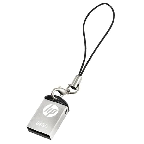 Image of HP v222w 64GB USB 2.0 Pen Drive (Silver)