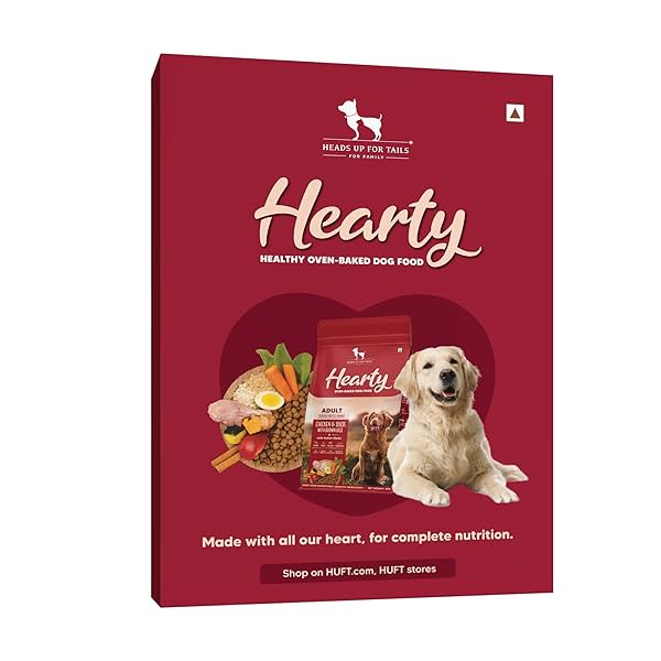 Image of HUFT Hearty Oven-Baked Dry Food all breed 70gm